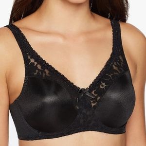 Warners Underwire Unpadded | Minimizer for Full Shaping [Black]